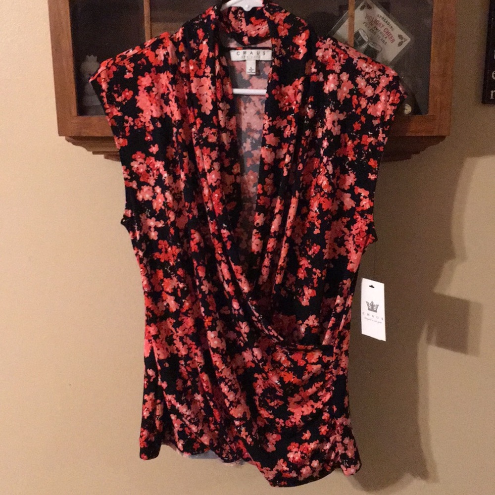 Chaus New York (wrap top)